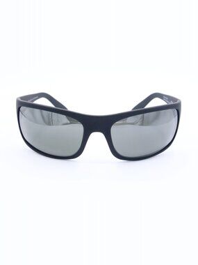 Maui Jim Peahi MJ 202-2M Robber Black Sunglasses Polarized Gray REPACE LENS